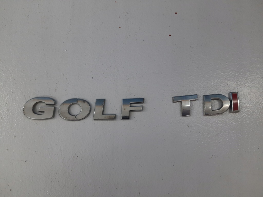фото №1, Надпис golf tdi vw golf vi 5g9 853 687 2zz