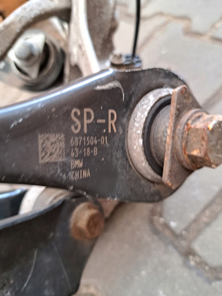 фото №8, Поворотный кулак правый задняя амортизатор рычаги bmw x3 g01 6871030