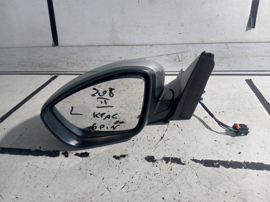 фото №1, Peugeot 208 ii зеркало левая 6 pin