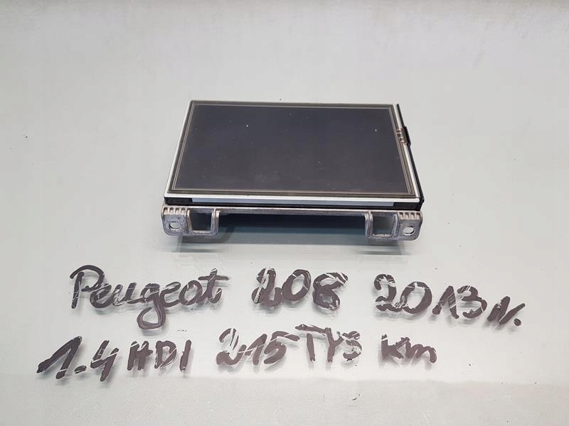 фото №1, Дисплей навігації peugeot 208 i