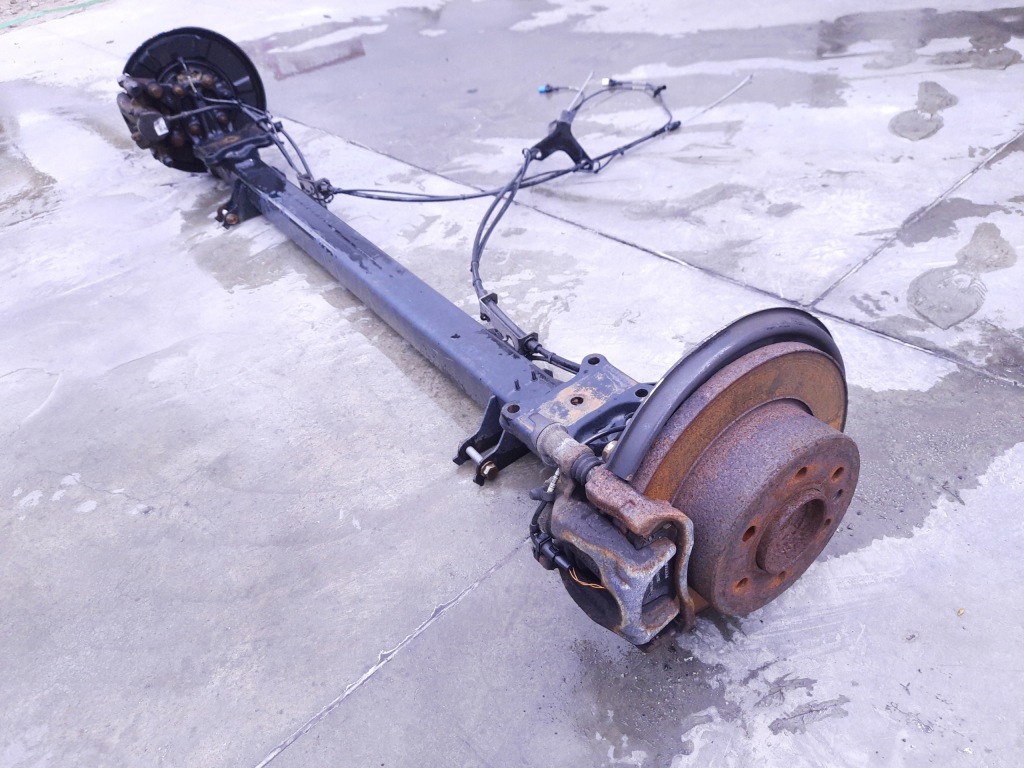 фото №2, Mercedes 910 балка oś задняя подвеска