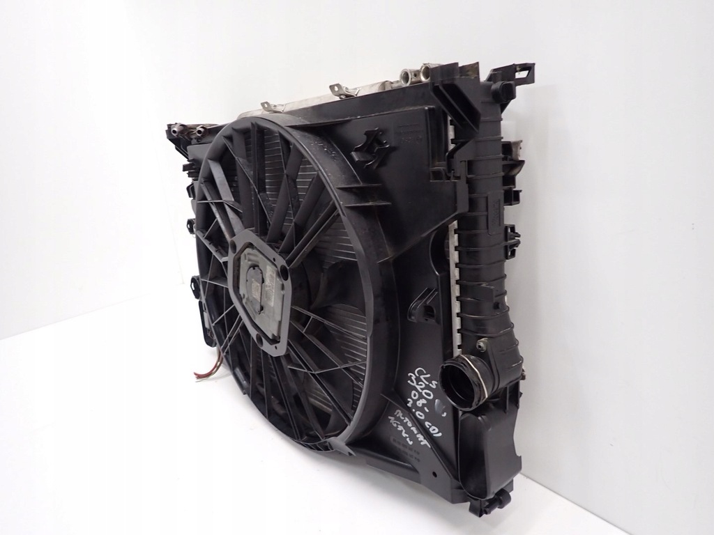 фото №11, Комплект радиатор вентилятор mercedes cls c219 3.0d