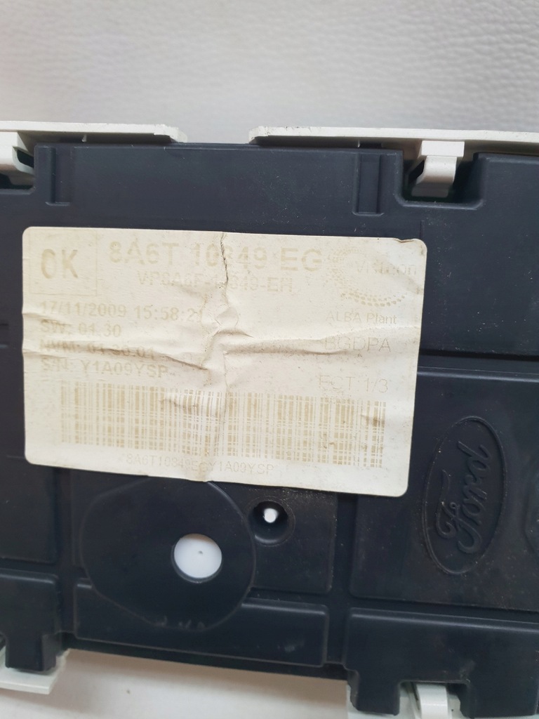 фото №5, Ford fiesta mk7 счетчик приборы 8a6t10849eg