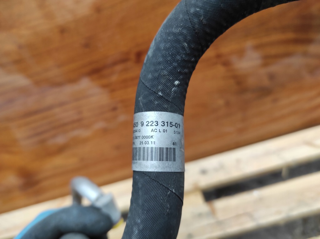 фото №10, Bmw e90 e87 шланг wąż кондиціонера n43 9223315
