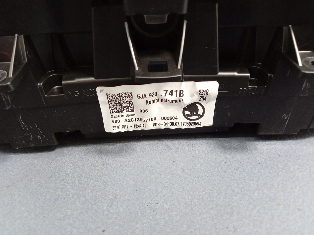 фото №5, Skoda rapid 1.6 tdi лічильник прилади eu 5ja920741b
