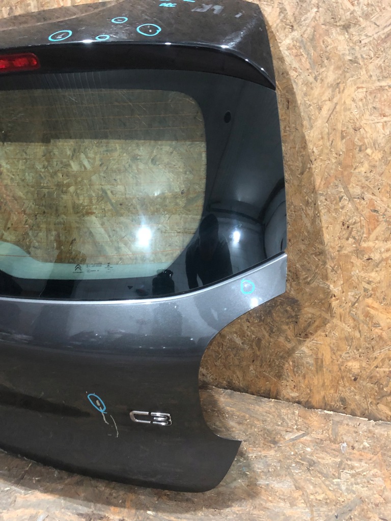 фото №7, Кришка багажника задня багажника citroen c3 iii