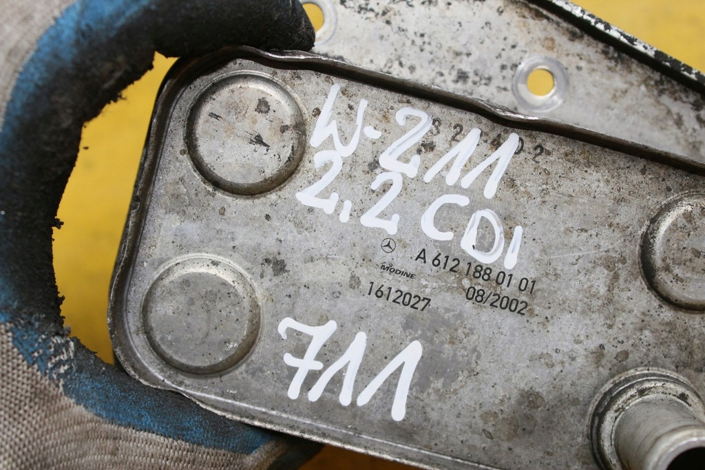 фото №5, Радіатор оливи mercedes w211 a6121880101