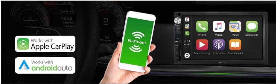 фото №9, Радио pioneer 2din камера заднего вида android авто