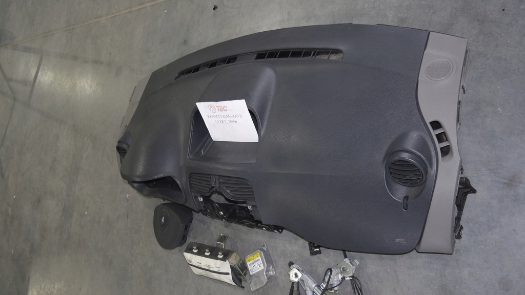 фото №3, Приборная панель приборная консоль подушка безопасности renault kangoo ii