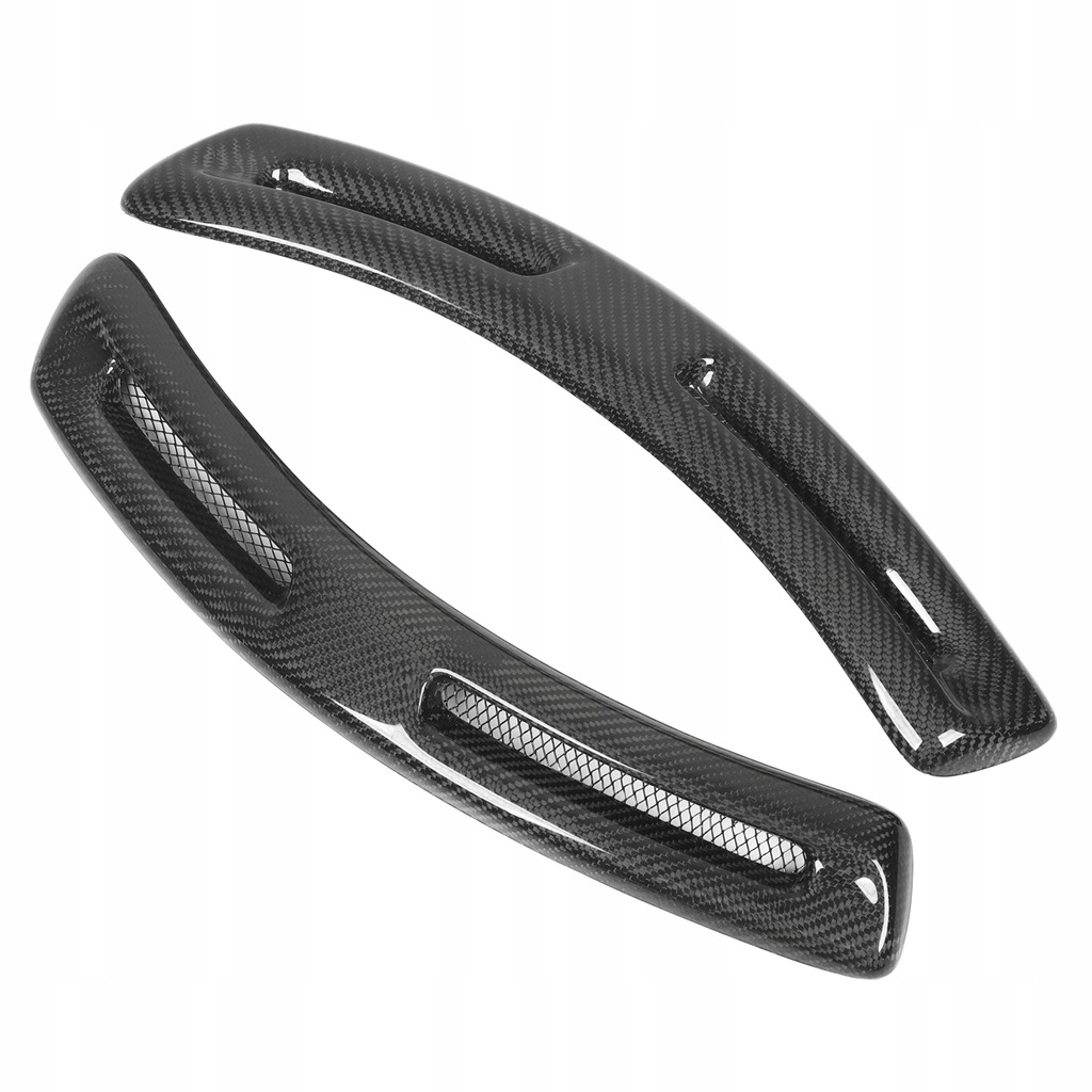 фото №6, Карбон fiber передня частина fender wing сторона vents replacement for mitsubishi lancer