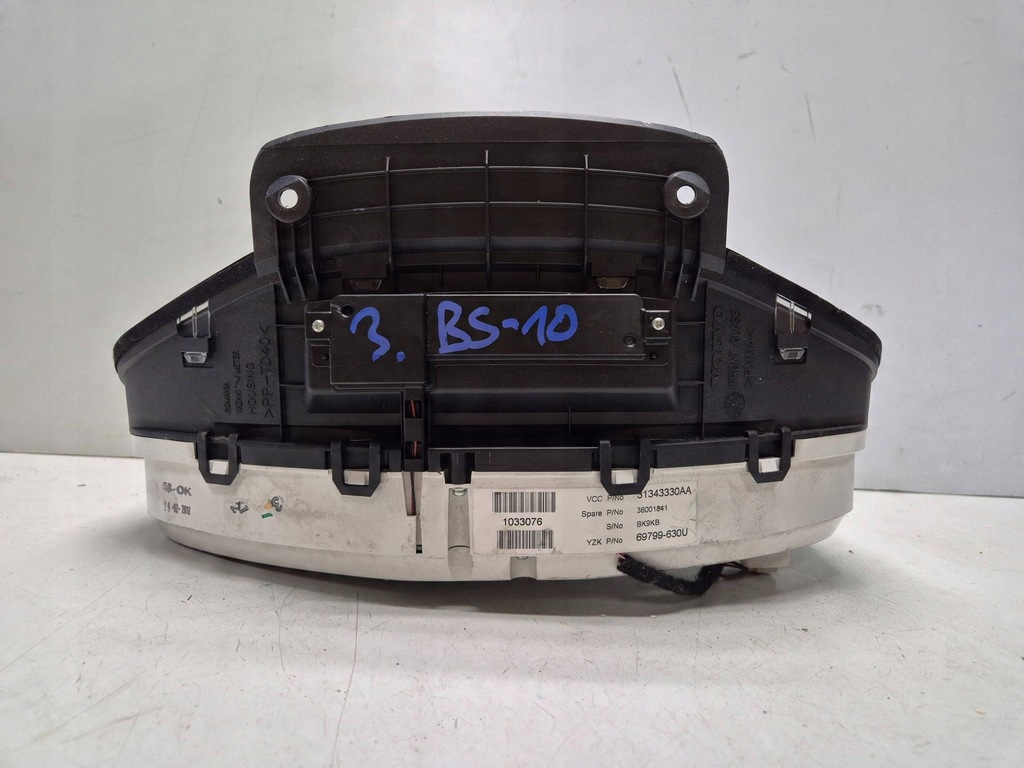 фото №5, Volvo s60 v60 xc60 i счетчик приборы 31343330aa uk