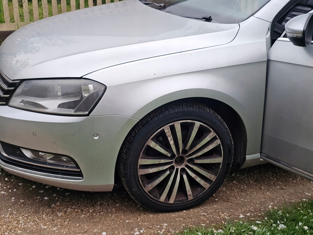 фото №7, Vw passat b7 перед kompletny бампер 6pdc капот крылья лампы la7w