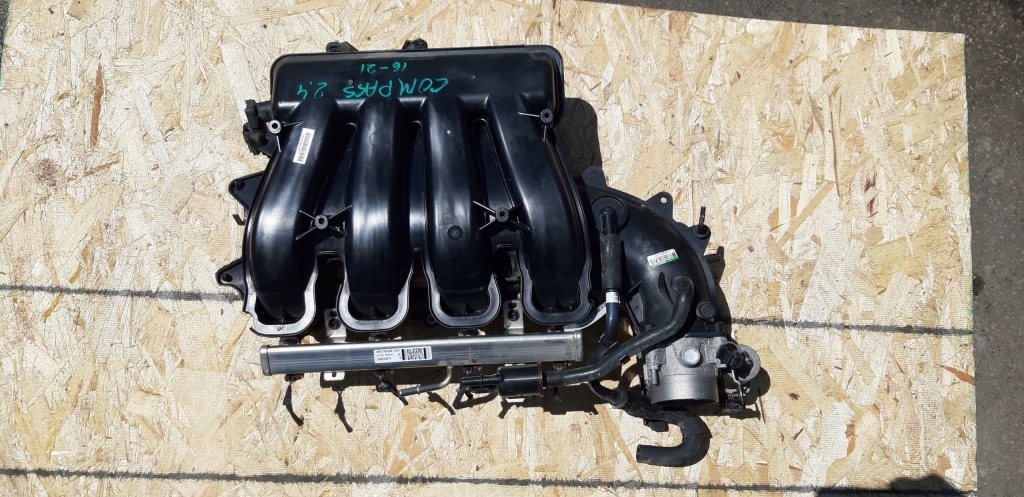 фото №1, Коллектор всасывающий дроссельная заслонка jeep compass 16-23 2.4