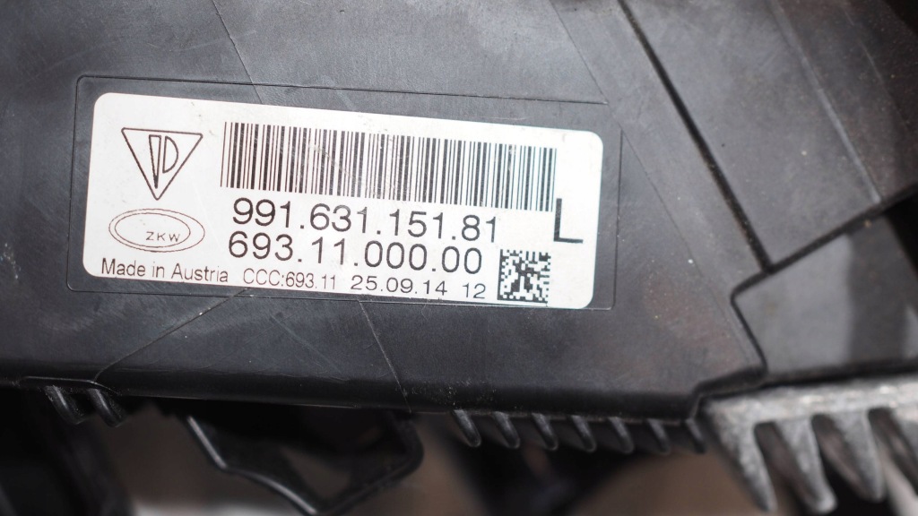 Купить Porsche 991 911 фара левая led drl левый поворотник 99163115181