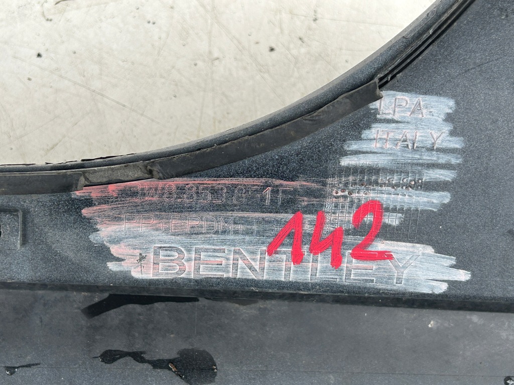 фото №8, Bentley continental gt молдинг порог левая 3w8853851f