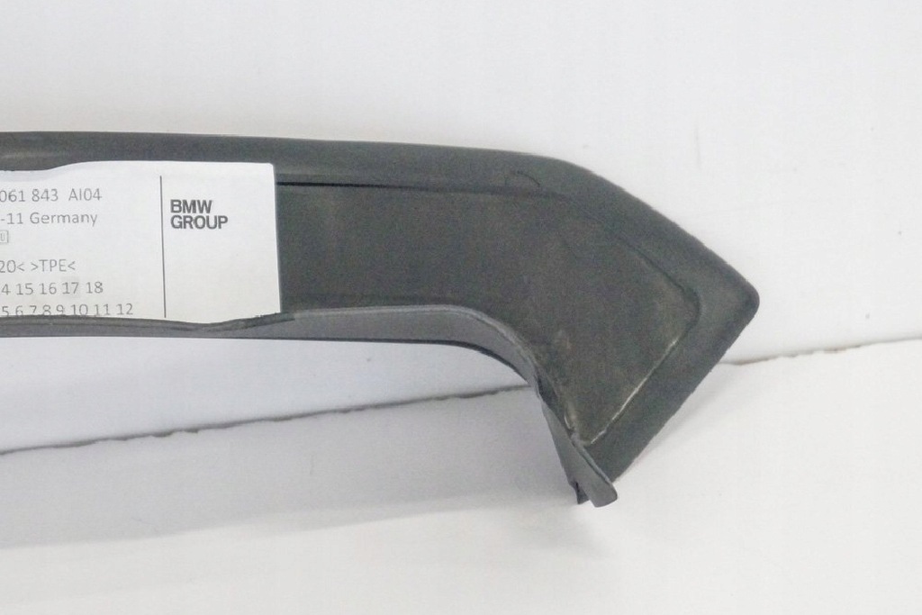фото №7, Bmw 3 f30 прокладка капот, панель боковий, лівий 51768061843 8061843оригінальна
