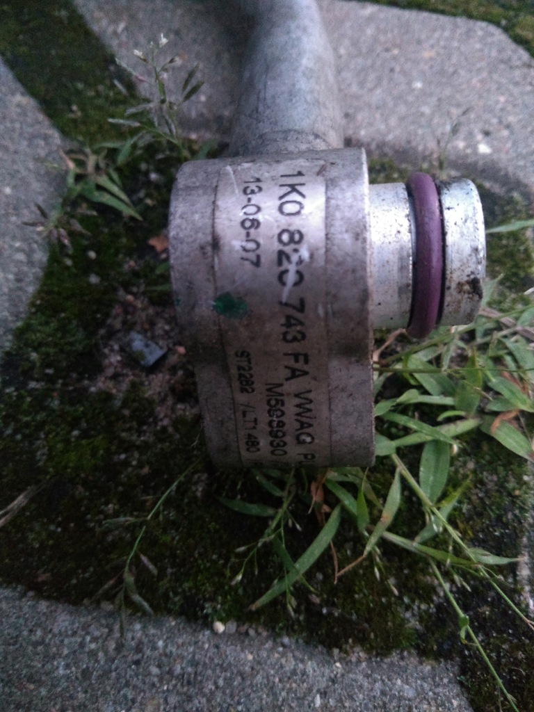 фото №6, Waz шланг кондиціонера audi a3 8p 1k0820743a 06r