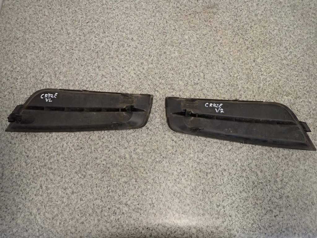 фото №5, Chevrolet cruze 08- заглушка противотуманной фары решётка