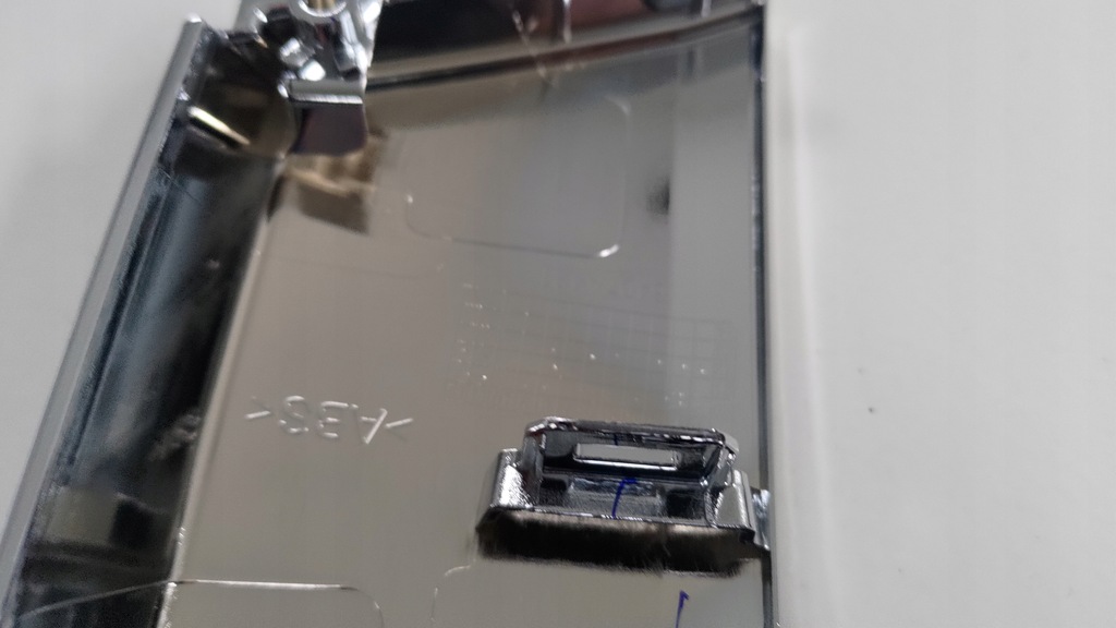 фото №8, Eclipse cross молдинг бампера хром левая 21 -