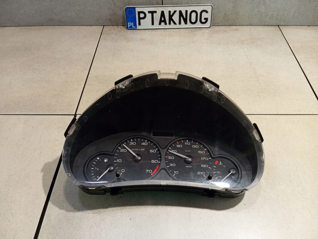 фото №1, Счетчик приборы peugeot 206 1.4 hdi 9648864380