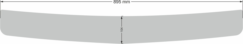 фото №9, Молдинг na бампер mercedes kl b w245 2005-2008