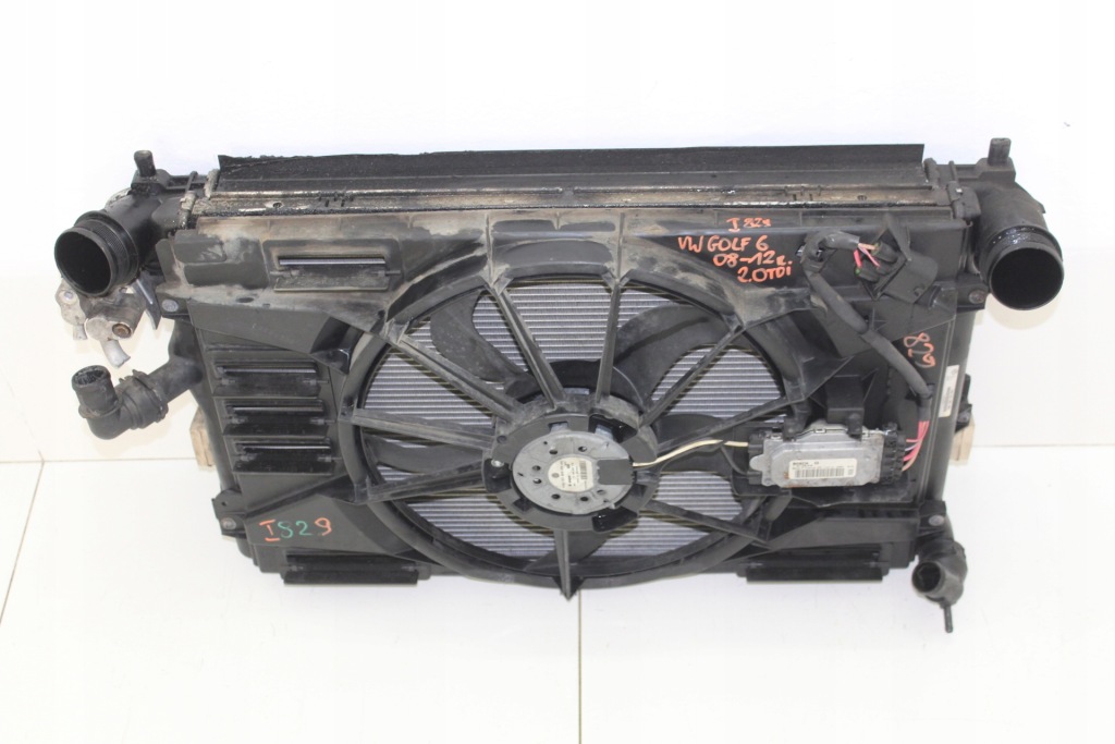 фото №5, Komlplet радіатор vw golf 6 vi 08-13r 2.0 tdi