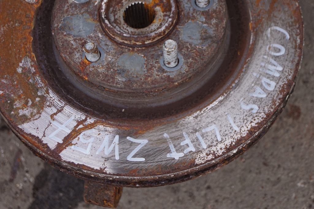 фото №7, Поворотный кулак амортизатор правый перед jeep compass i lift 2.2 crd