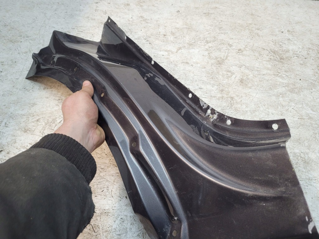 фото №9, Citroen ds7 crossback 18- поріг правий задня задній ніша підкрилок обшивка