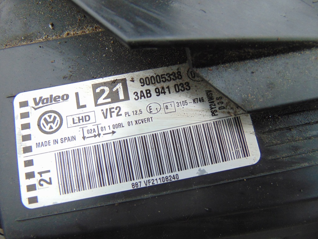 фото №7, Kompletny перед ксенон радар passat b7 2.0tdi lh5x