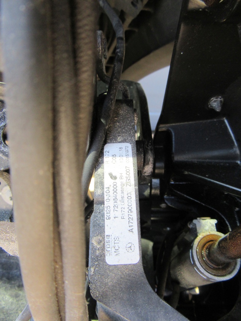 Mercedes slk a172 w172 11- крыша складной кабриолет  hardtop Оригинал