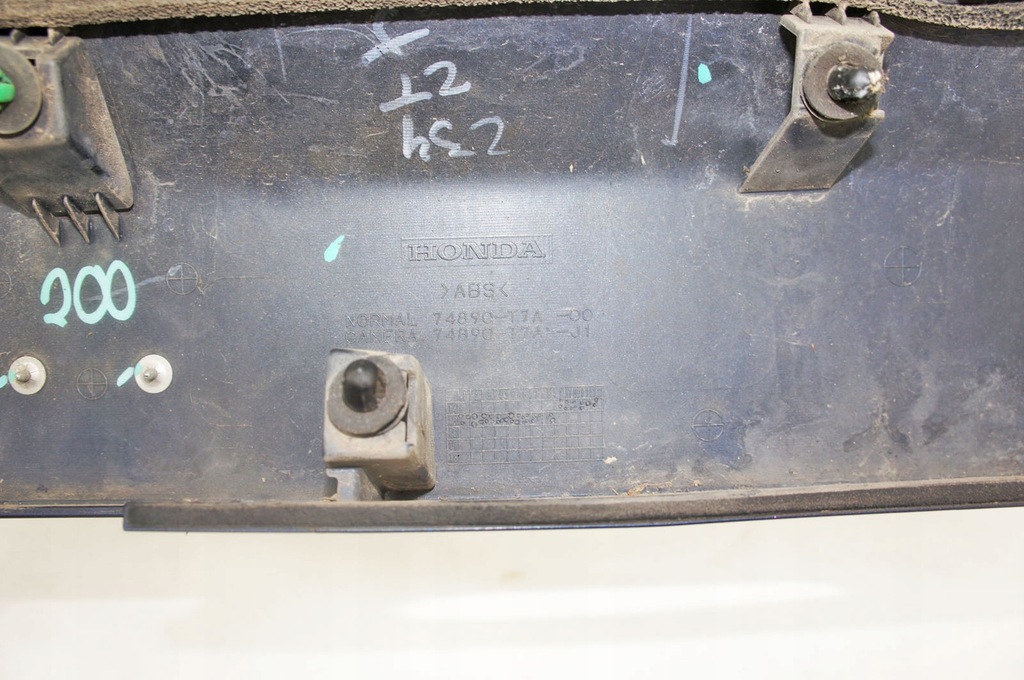 фото №7, Se334 honda hr-v ii ^ молдинг накладка крышки deep ocean перламутр b594p 74890t7a00