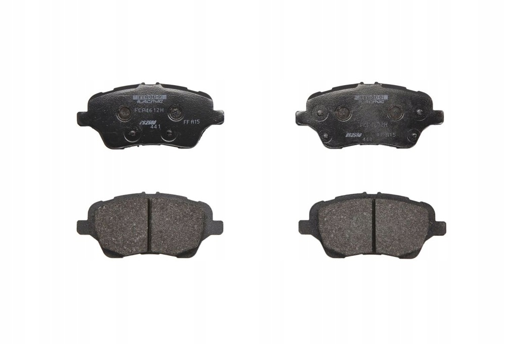 фото №1, Тормозные колодки ferodo ds2500 fcp4612h ford fiesta 6 st