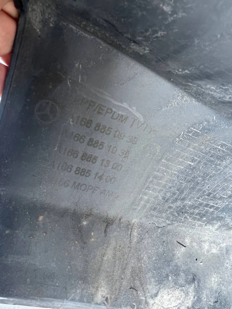 фото №14, Бампер mercedes gle 6.3 63 amg w166 задняя задний