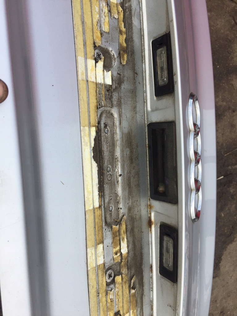 фото №9, Audi a5 8t coupe кришка багажника багажника задня задня lx7w