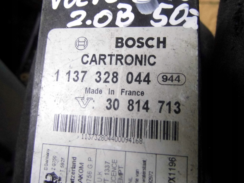 фото №5, Volvo s40 2.0b модуль иммобилайзер 30814713 1137328044