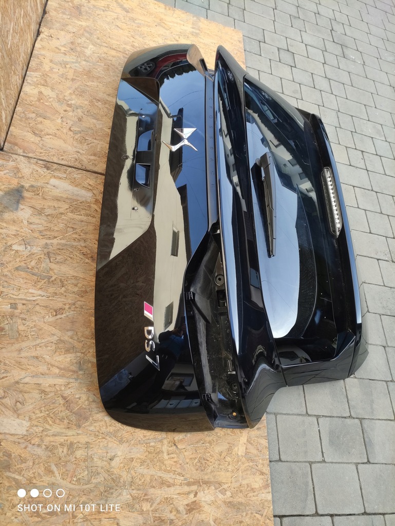 фото №10, Крышка багажника багажника бампер задняя 6 x pdc citroen ds7 crossback 2019r ktv