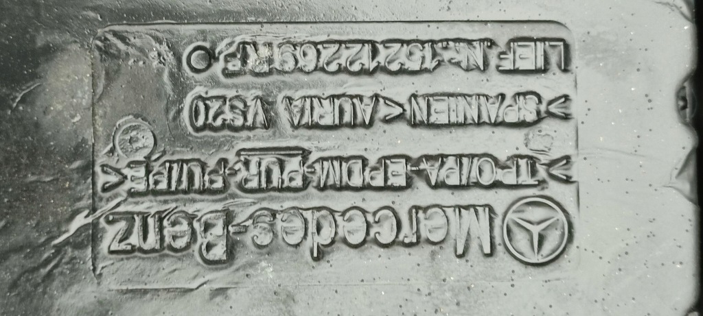 фото №6, Mercedes vito w447 килимок обшивка підлога багажника a4476840122