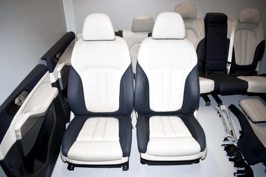 фото №11, Bmw g07 x7 салон кожаный обивка сиденья komfortowe версия lhd