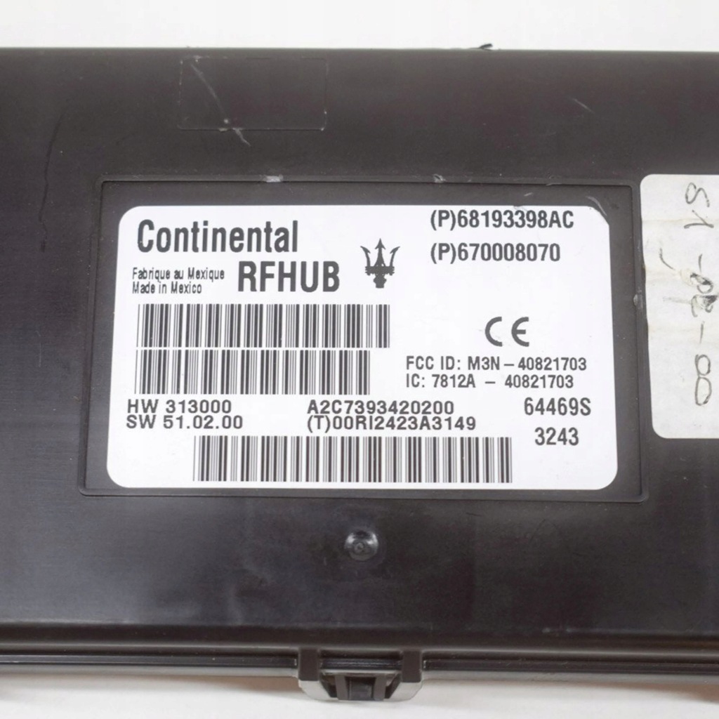 фото №7, Maserati ghibli 2014 модуль / блок управления система запуска бесключевого