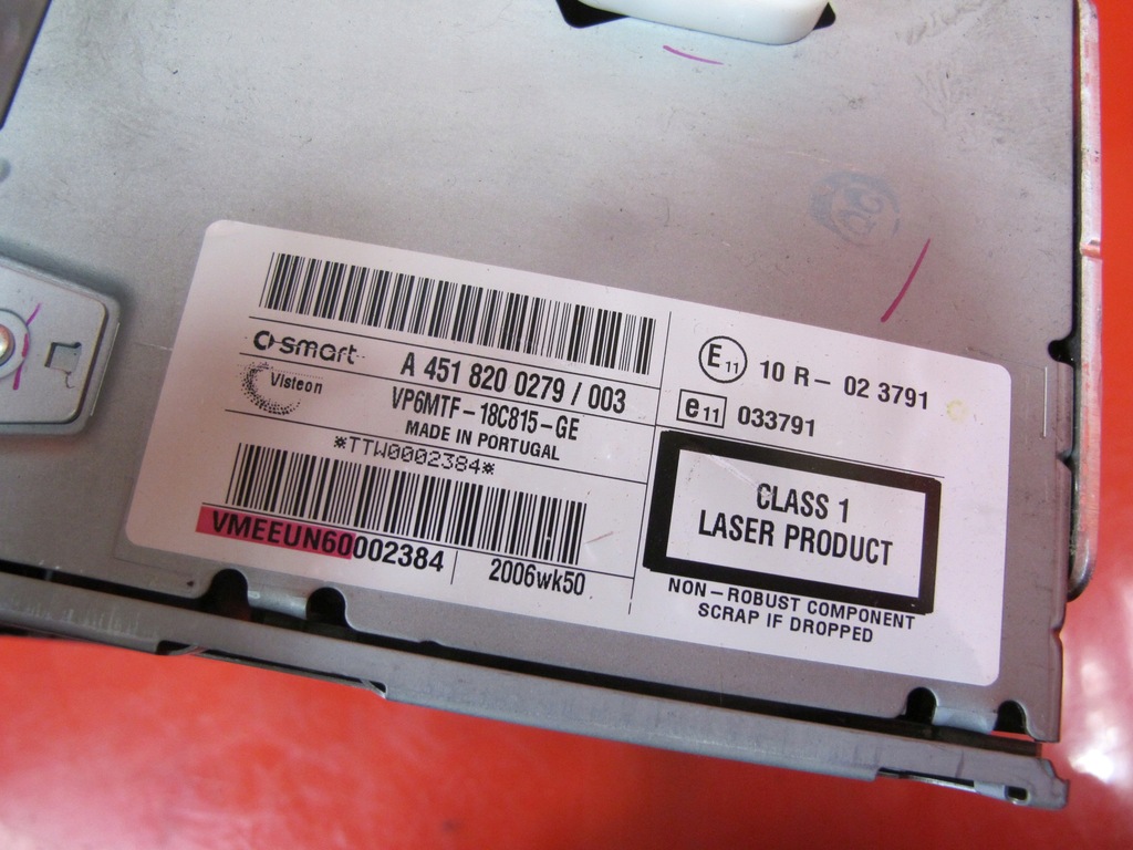 фото №5, Smart fortwo ii 451 радіо cd радіопрогравач