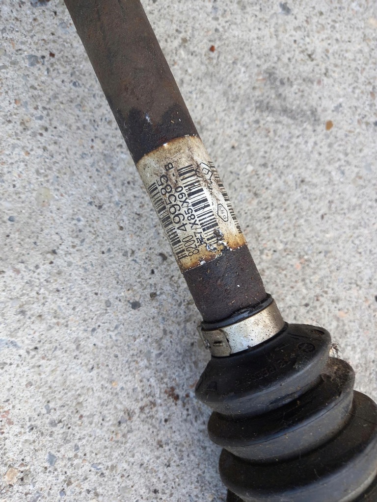 фото №5, Привідний вал короткий ліва renault modus 1.5 dci 04-12