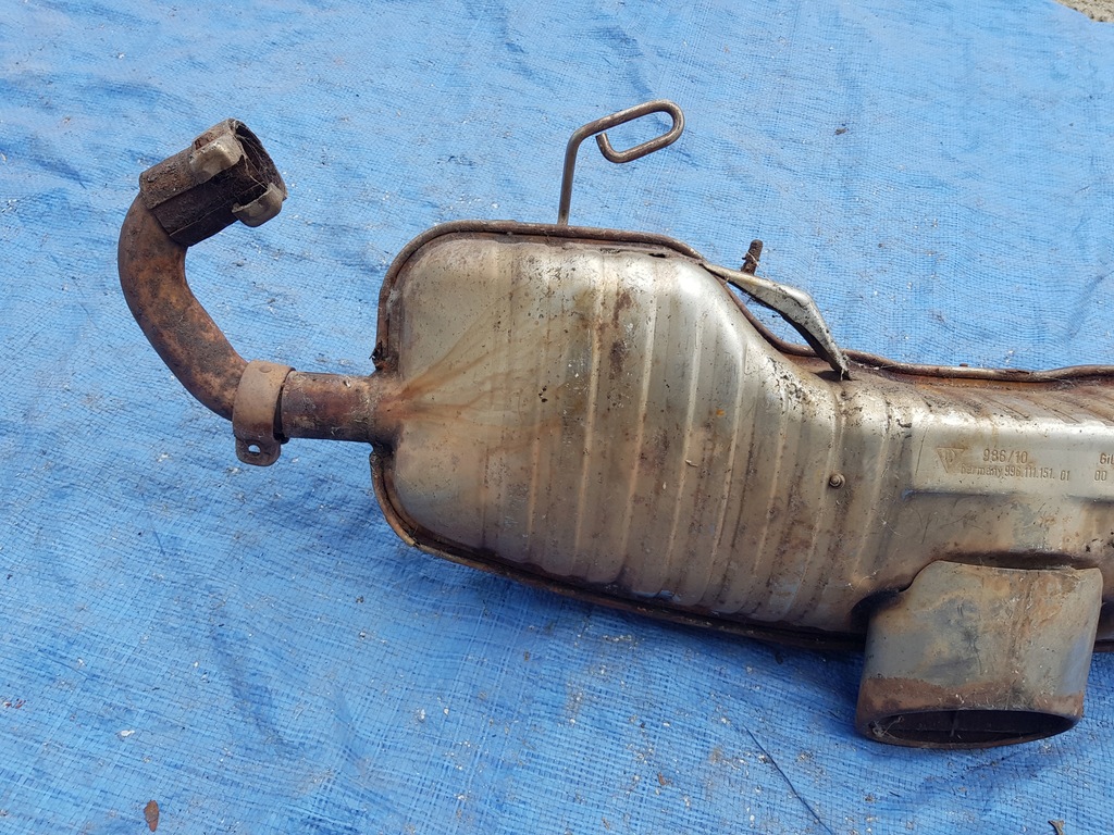 фото №9, Гасник вихлоп кінцевий porsche boxster 986 911 996