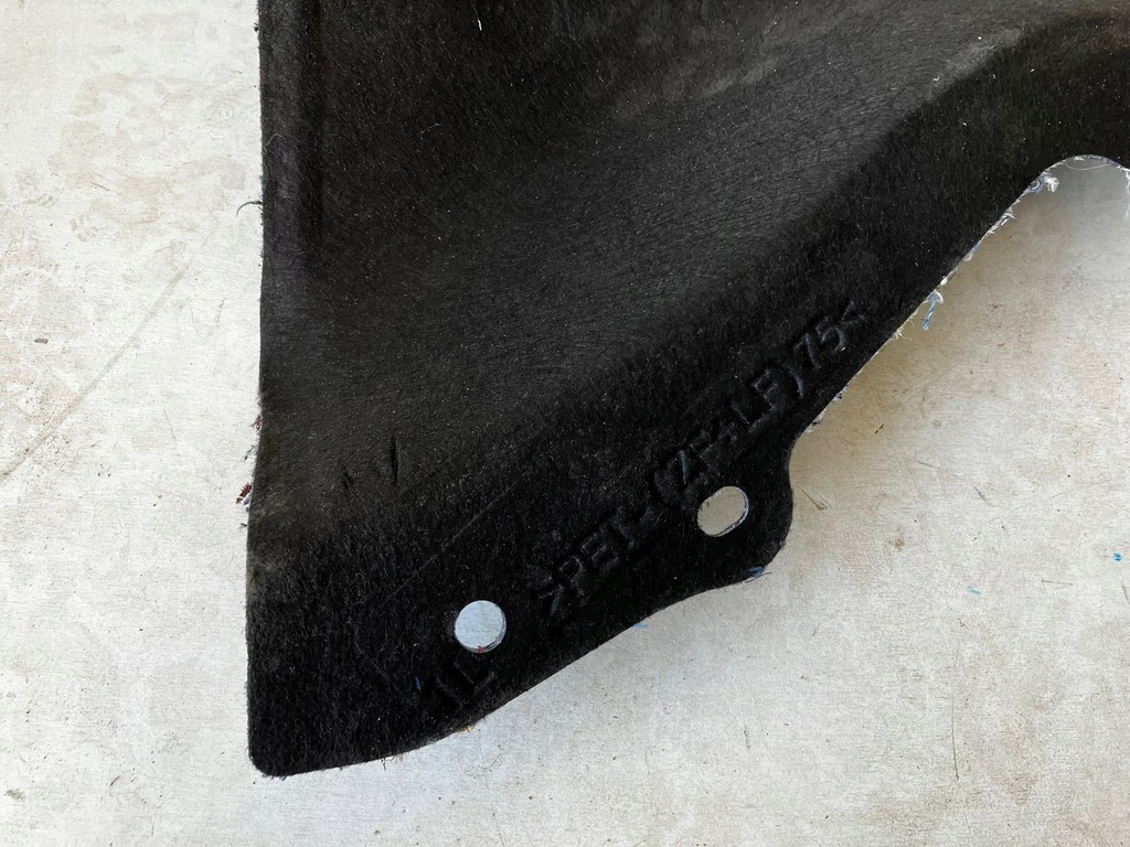 фото №9, Corolla e21 kombi шумоізоляція підкрилок задня ліва