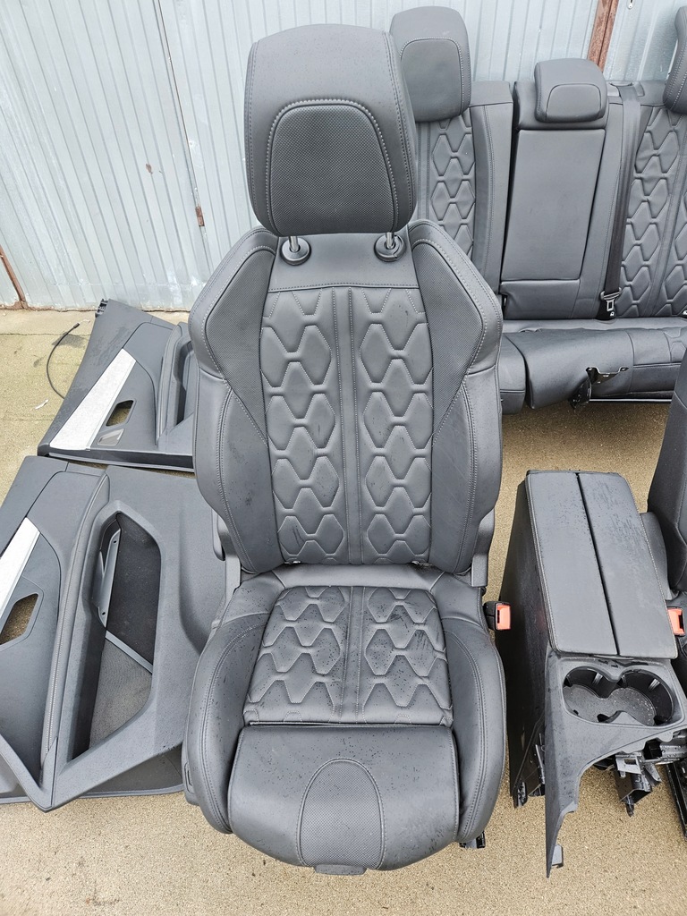 фото №6, Peugeot 3008 ii lift gt комплект сидений сиденья кожа простроченная идеальное состояние