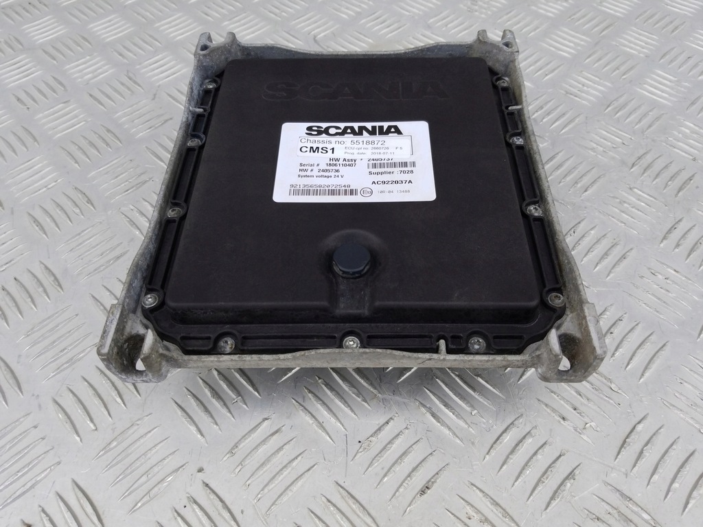 фото №1, Блок управления ecu cms scania rs r s