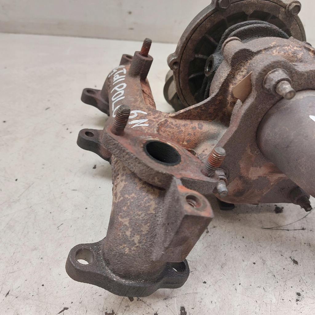 фото №8, Volkswagen polo iv 1,4tdi турбина турбонагнетатель