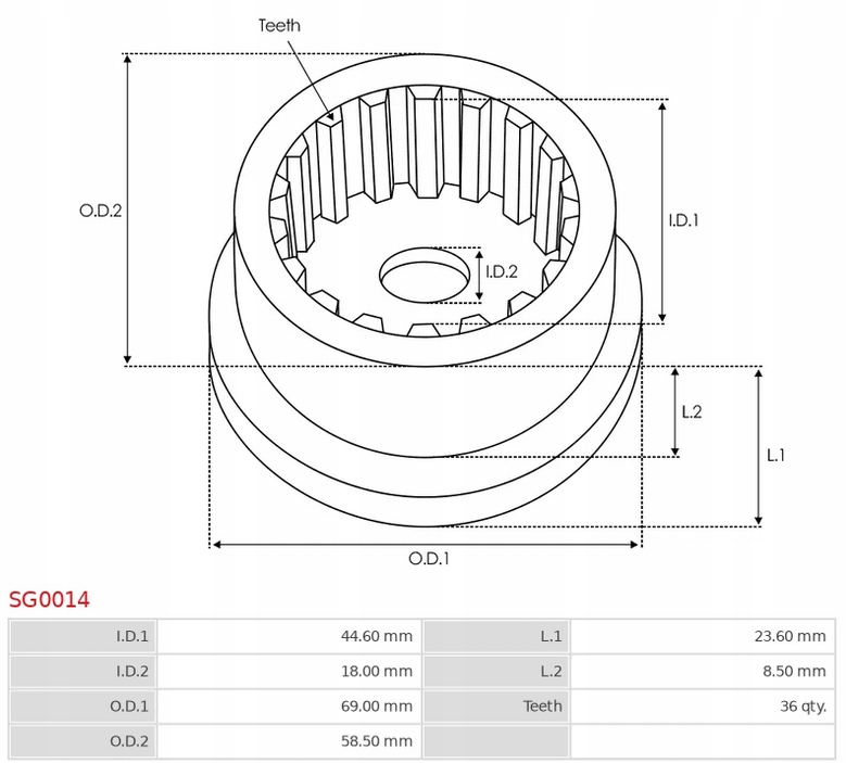 фото №2, Дорожка подшипника стартер