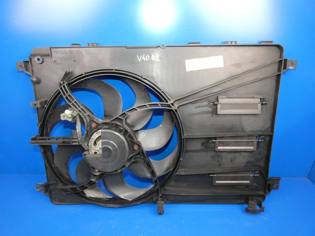 фото №1, Volvo v40 ii 1.6 d2 вентилятор радиатора
