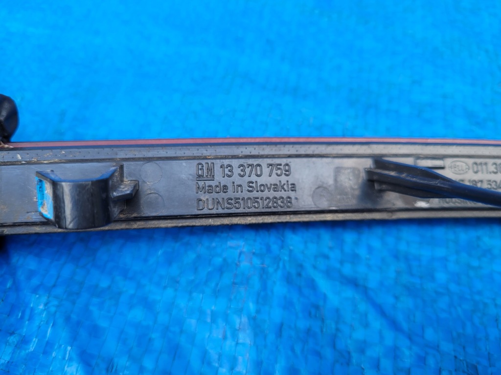 фото №7, Opel-części | astra j отражатель левый бампера задняя hb 5d lift 13370759