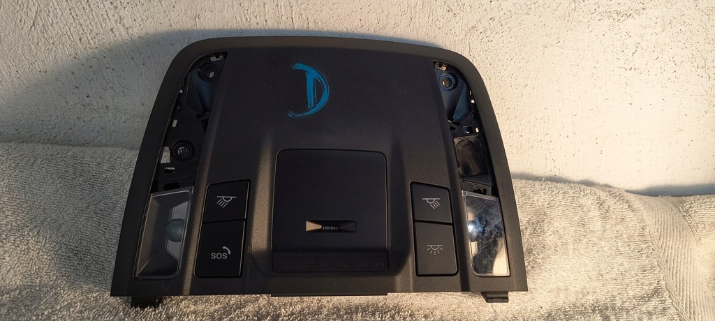 фото №1, Лампа стельовий салону кабіни porsche taycan 9j1